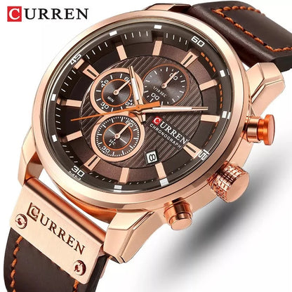 Reloj Curren 8291 Cuarzo Correa De Cuero